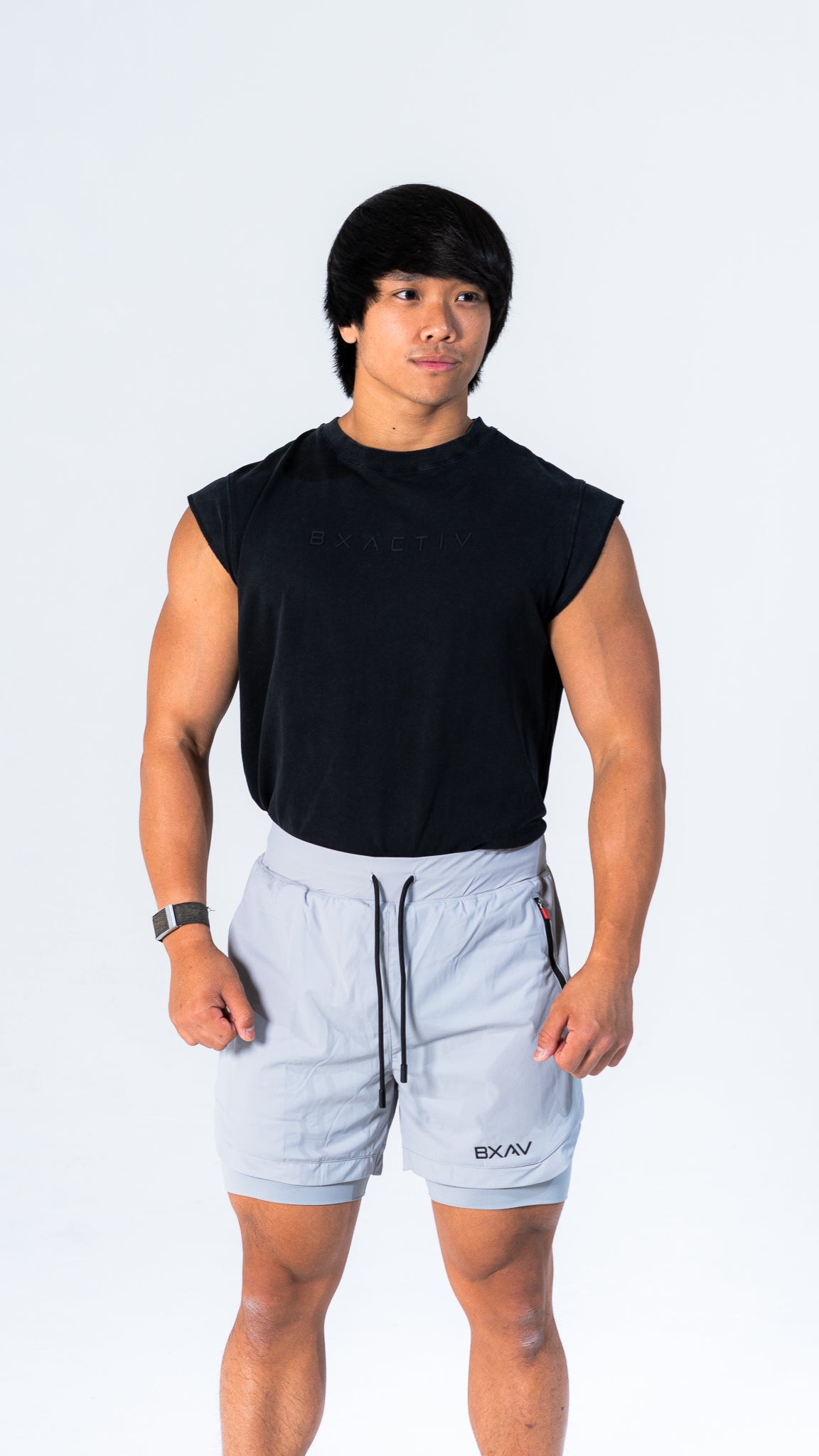 Capped Sleeve T-Shirt (Vintage Black)